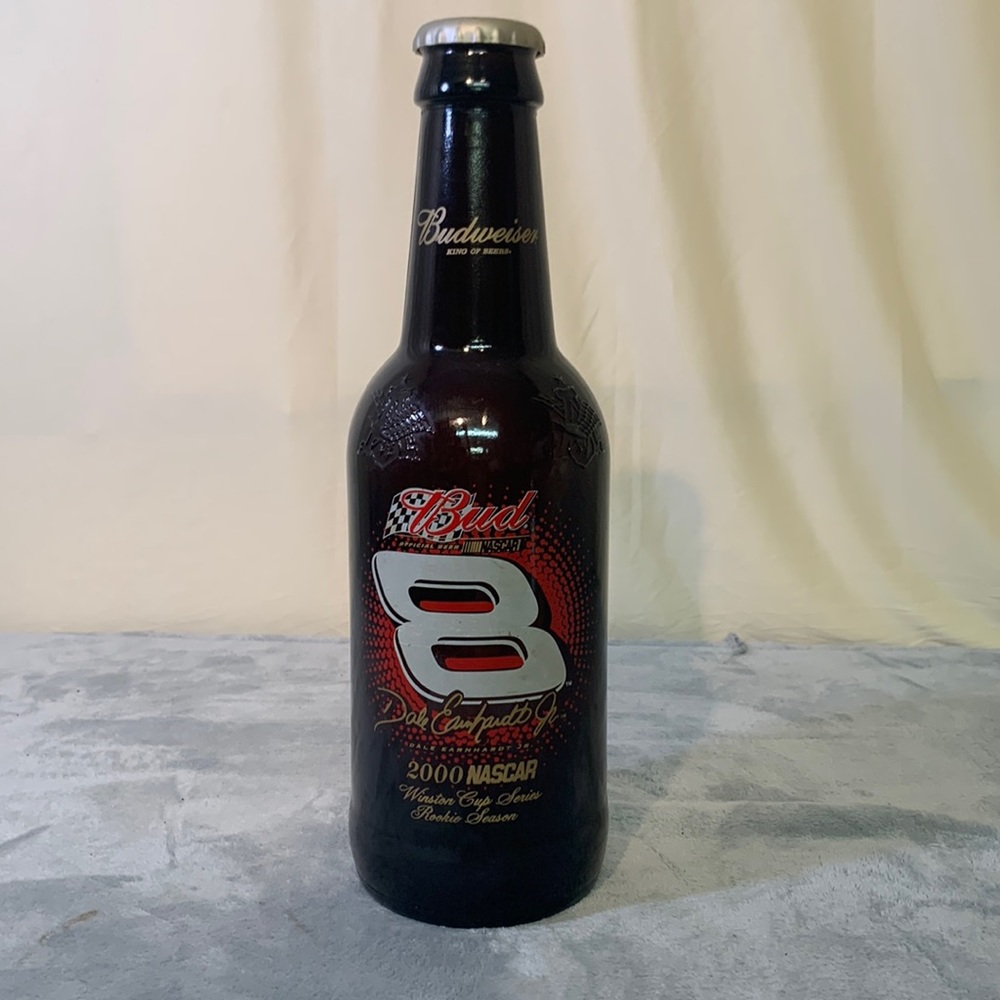 Budweiser Large Bottle 2000 NASCAR Winston Cup Series Rookie Season 14”H